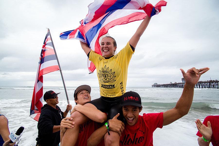 Estados Unidos gana el Campeonato Mundial de Surf Junior 2015