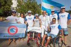 Team Argentina with ISA President Fernando Aguerre. Photo: ISA / Reynolds