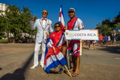 Team Costa Rica with ISA President Fernando Aguerre. Photo: ISA / Evans