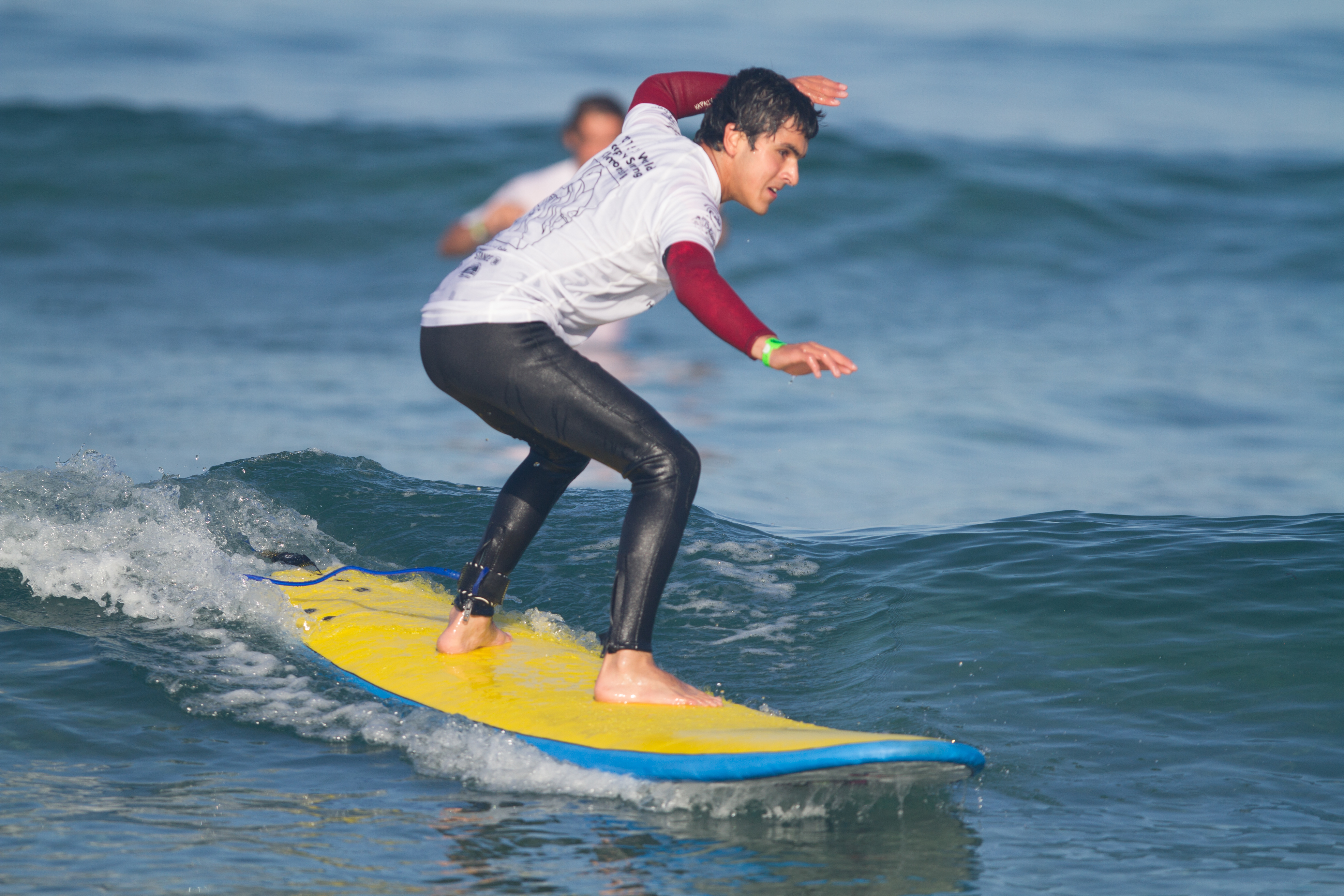 la increible historia del surfista ciego