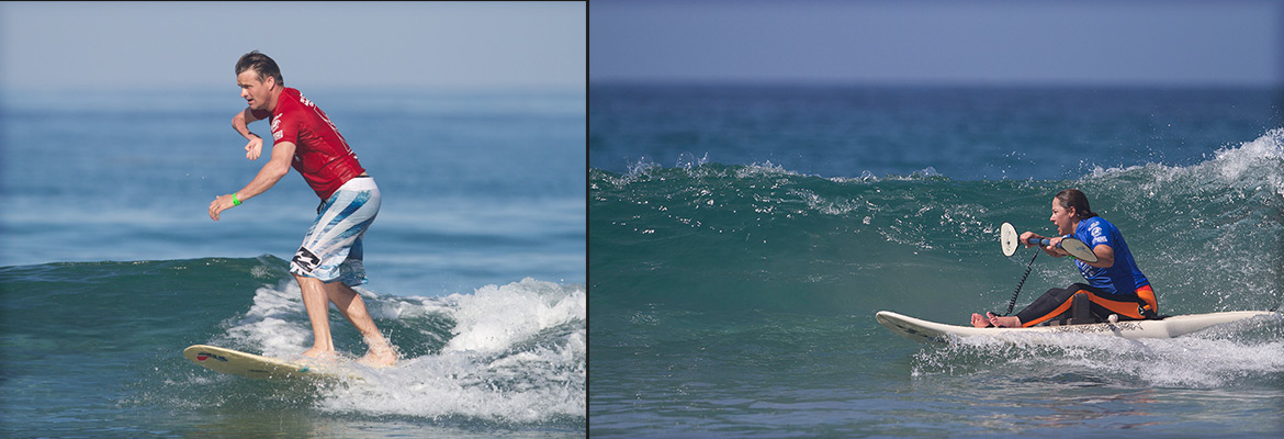 El PRIMER DÍA DE COMPETENCIA UNE A LA COMUNIDAD GLOBAL DE SURF ADAPTADO EN EL ISA WORLD ADAPTIVE SURFING CHAMPIONSHIP 2015