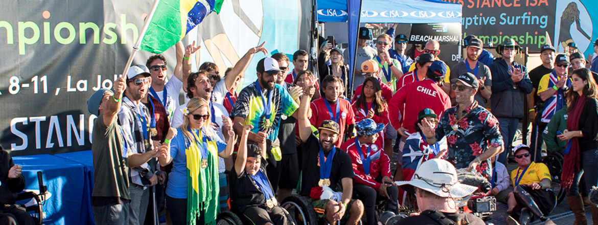 Team Brazil Crowned World Champion at 2016 Stance ISA World Adaptive Surfing Championship