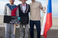 Team Czech Republic with ISA President Fernando Aguerre. PHOTO: ISA / Sean Evans