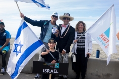 Team Israel with ISA President Fernando Aguerre. PHOTO: ISA / Sean Evans