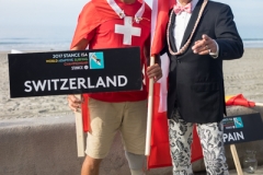 Team Switzerland with ISA President Fernando Aguerre. PHOTO: ISA / Sean Evans