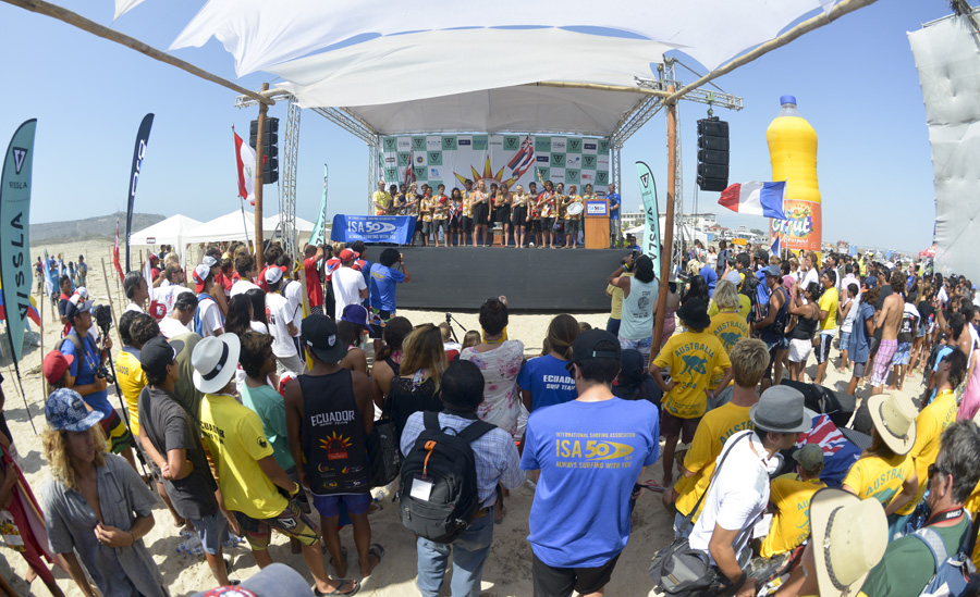 Closing Ceremony. Credit: ISA/Michael Tweddle