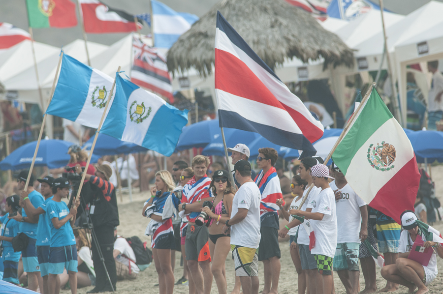 Flags. Credit: ISA/ Rommel Gonzales