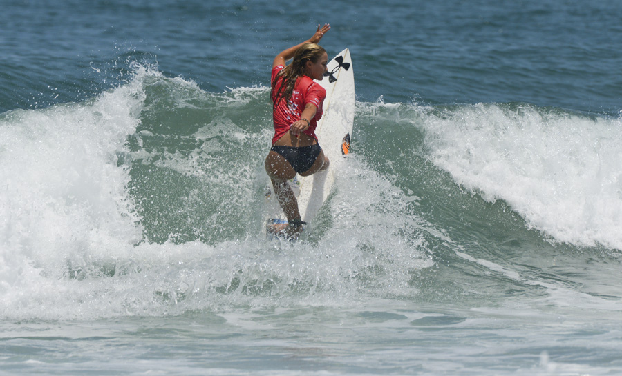USA - Maddie Peterson. Credit: ISA/Michael Tweddle