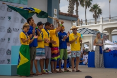 Team Brazil and ISA President Fernando Aguerre. PHOTO: ISA / Sean Evans
