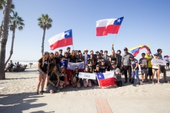 ISA President Fernando Aguerre and Team Chile. PHOTO: ISA / Chris Grant