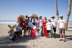 ISA President Fernando Aguerre and Team Mexico. PHOTO: ISA / Chris Grant