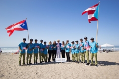ISA President Fernando Aguerre and Team Puerto Rico. PHOTO: ISA / Chris Grant