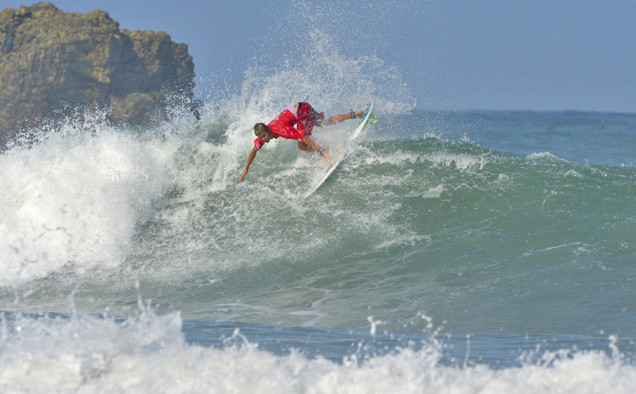 Leo-Paul Etienne, el Campeón Sub-16 del VISSLA ISA World Junior Surfing Championship 2014. Foto: ISA/Tweddle