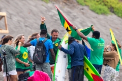 Team Sao Tome e Principe. PHOTO: ISA / Rezendes