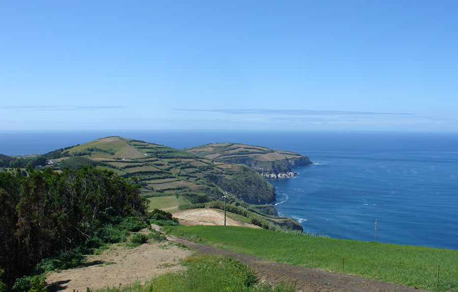 La isla de São Miguel demostrará sus hermosos paisajes para la competencia. Foto: Federación Portuguesa de Surf