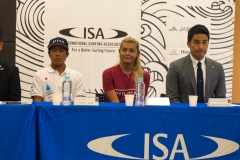 JAP Yuji Nishi,  CRC - Leilani Mcgonagle, Takeshi Matsuda . PHOTO: ISA / Evans