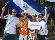 Team El Salvador with ISA President Fernando Aguerre. Photo: ISA / Brian Bielmann