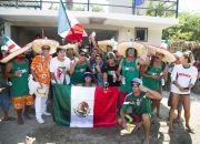 Team Mexico with ISA President Fernando Aguerre. Photo: ISA / Brian Bielmann