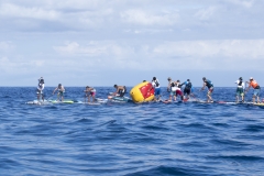 SUP Distance Race - First Buoy. PHOTO: ISA / Ben Reed
