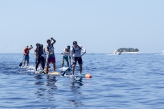 SUP Distance Race - Leaders. PHOTO: ISA / Ben Reed