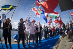 Flags Opening Ceremony. PHOTO: ISA / Evans