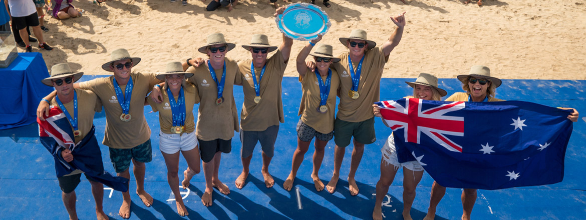 Congratulations Team Australia! Team World Champion