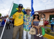 Team Brazil with ISA President Fernando Aguerre. PHOTO: ISA / Reed