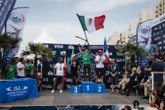 Open Men - Gold: Jhony Corzo (MEX) , Silver: Joan Duru (FRA), Bronze: Pedro Henrique (POR), Copper: Johnatan Gonzalez (ESP). PHOTO: ISA / Ben Reed