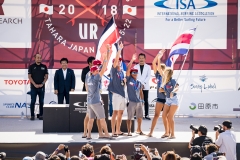 ISA Aloha Cup Bronze Medal - Team Costa Rica. PHOTO: ISA / Ben Reed