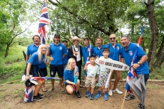 Team Great Britain with ISA President Fernando Aguerre