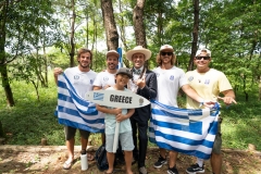 Team Greece & ISA President Fernando Aguerre. PHOTO: ISA / Sean Evans