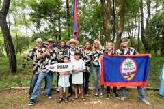 Team Guam with ISA President Fernando Aguerre