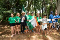 Team Ireland with ISA President Fernando Aguerre
