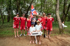 Team Norway with ISA President Fernando Aguerre