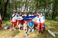 Team Philippines with ISA President Fernando Aguerre