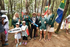 Team South Africa with ISA President Fernando Aguerre