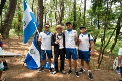 Team El Salvador & ISA President Fernando Aguerre. PHOTO: ISA / Sean Evans