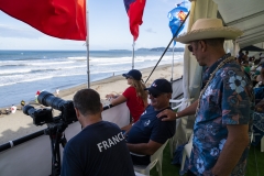 ISA - President Fernando Aguerre and Team France. PHOTO: ISA / Ben Reed