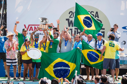 Brazil Wins Historic Team Gold at 2019 ISA World Surfing Games presented by Vans